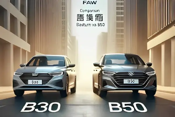 مقایسه طراحی بسترن B30 و بسترن B50